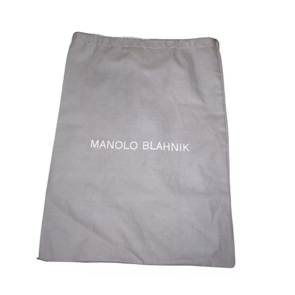 Authentic Manolo Blahnik Shoes Dust Bag